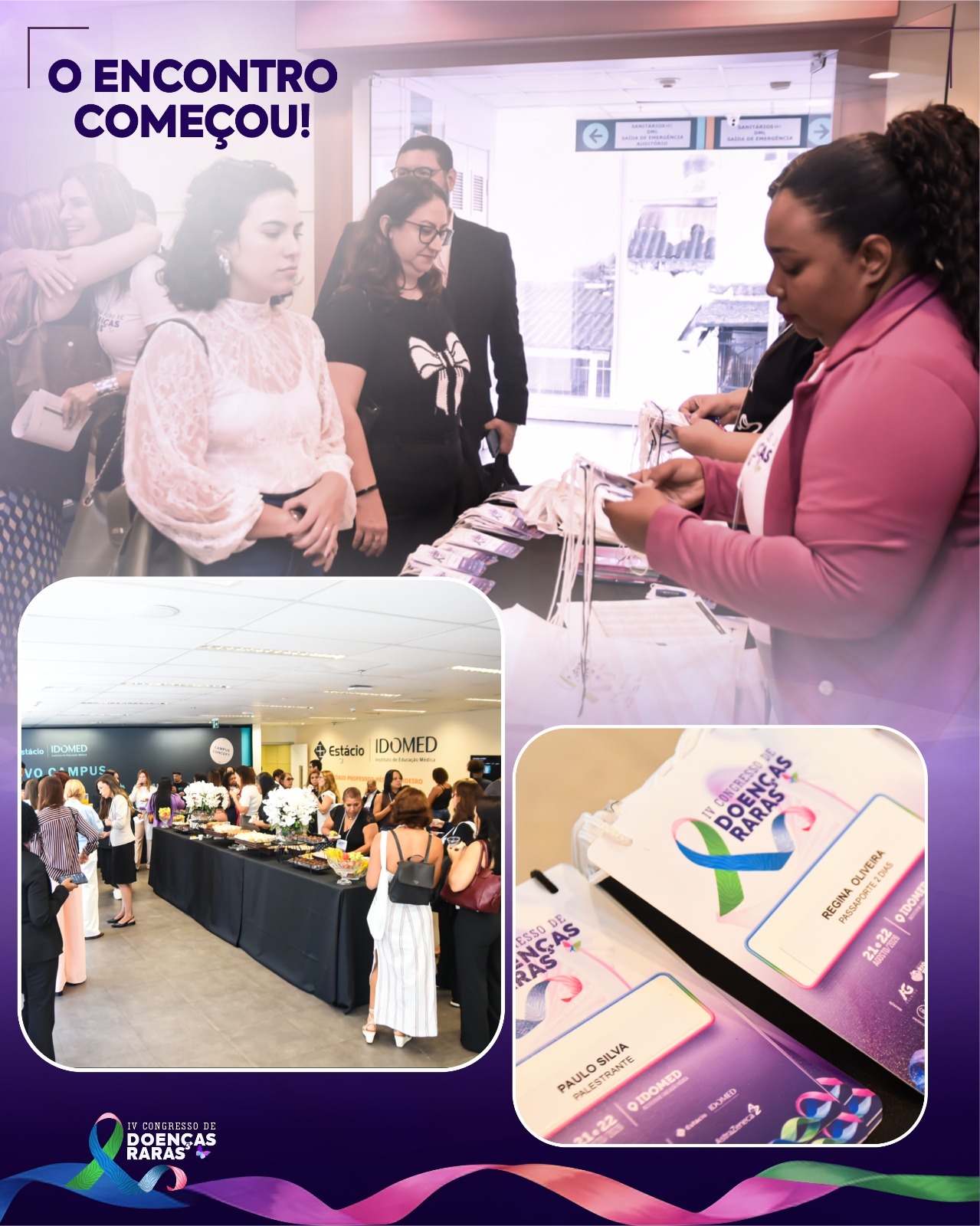 Momento 2 do IV Congresso de Doenças Raras — 1º dia