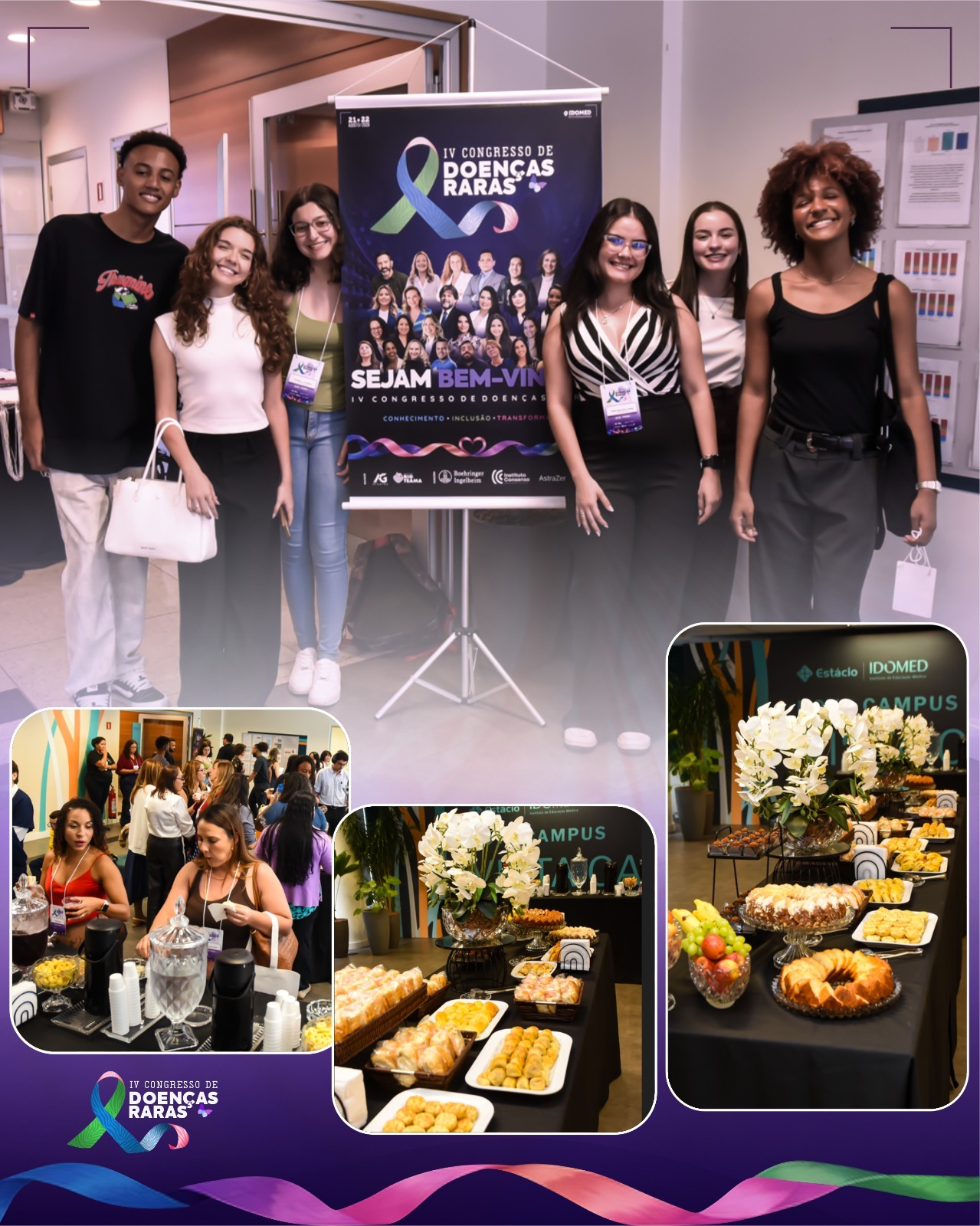 Momento 4 do IV Congresso de Doenças Raras — 1º dia