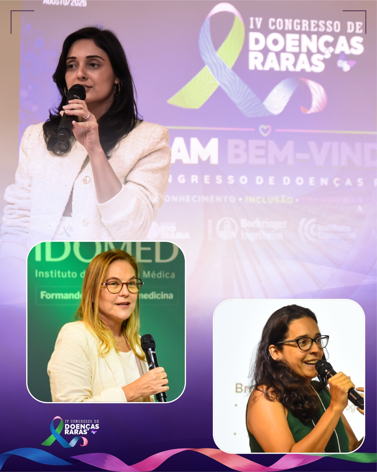 Momento 6 do IV Congresso de Doenças Raras — 1º dia