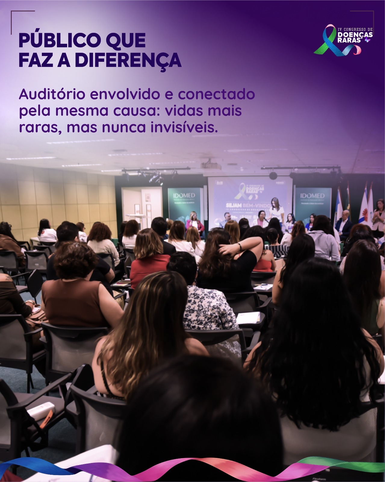 Momento 7 do IV Congresso de Doenças Raras — 1º dia