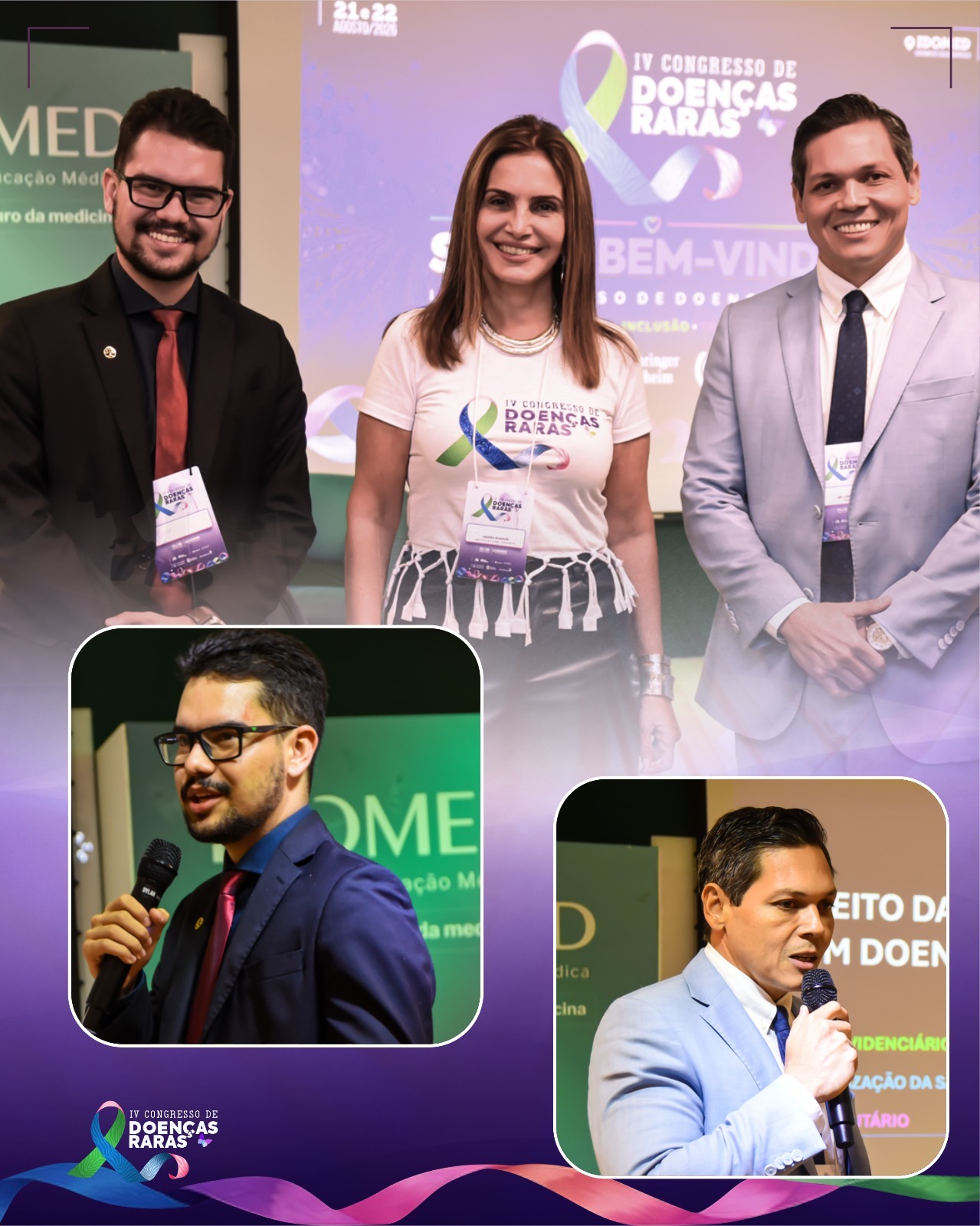 Momento 10 do IV Congresso de Doenças Raras — 1º dia