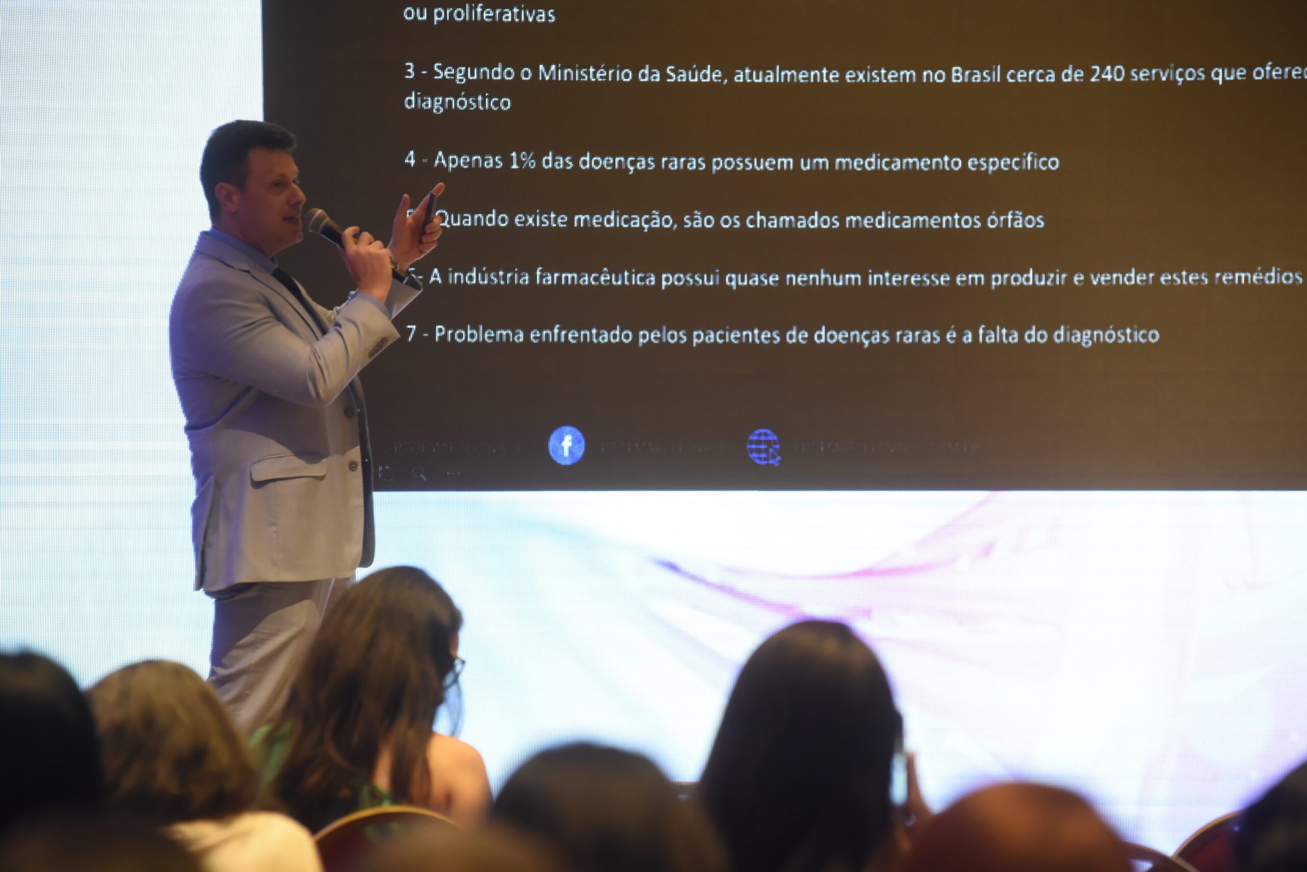 Foto de edição anterior do Congresso de Doenças Raras